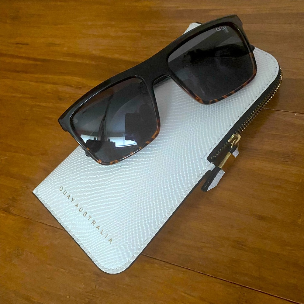 Women’s Quay Let It Run Block Polarized Sunglasses